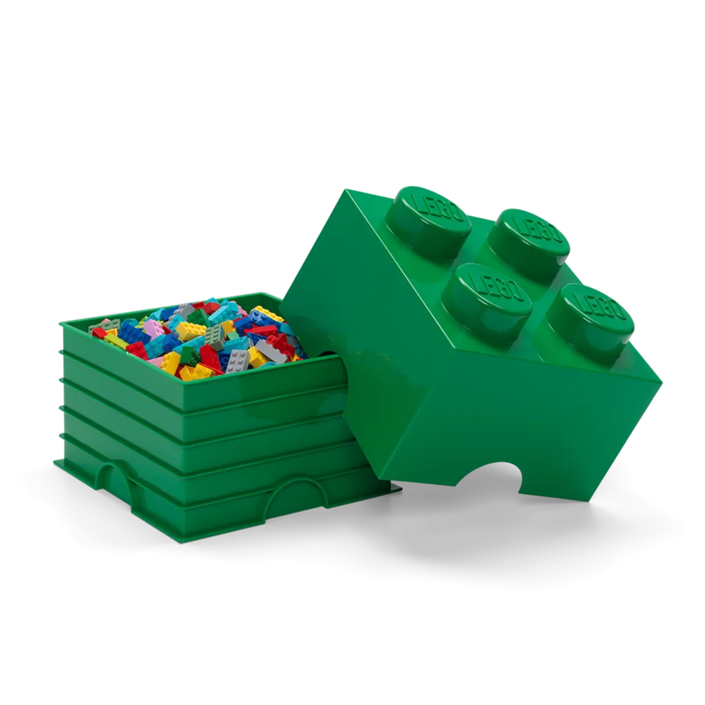 LEGO Storage Brick 4 - Green