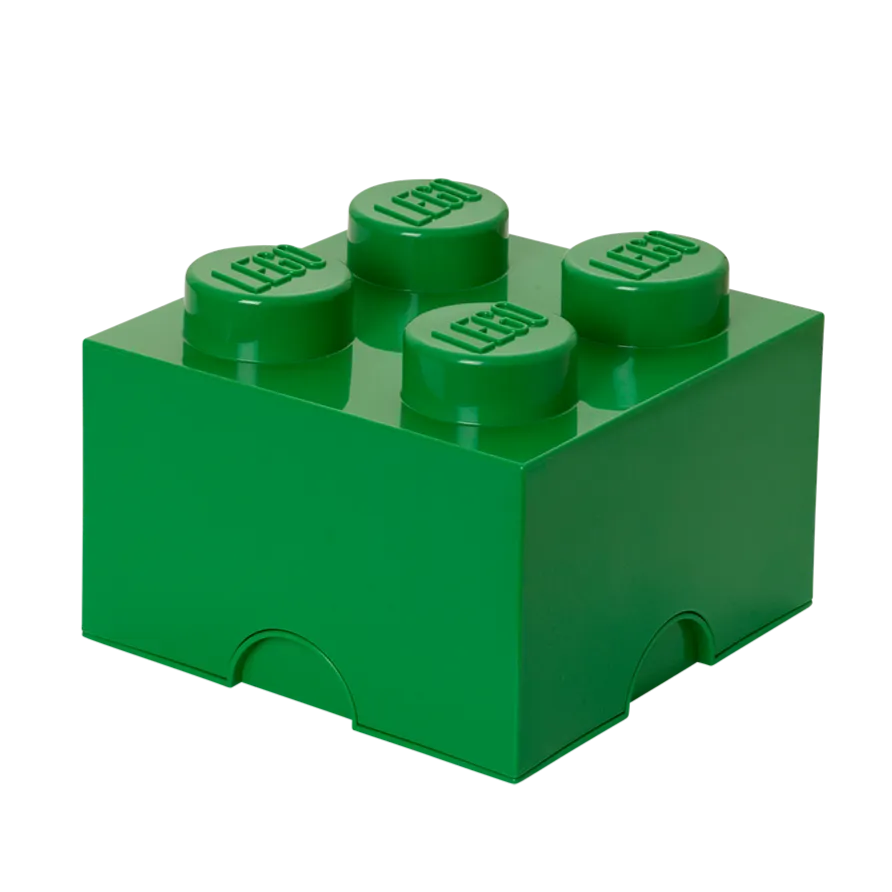 LEGO Storage Brick 4 - Green