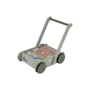 Little Dutch Block Trolley - Little Farm