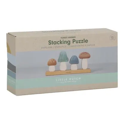 Little Dutch: Stacking Puzzle Mushrooms
