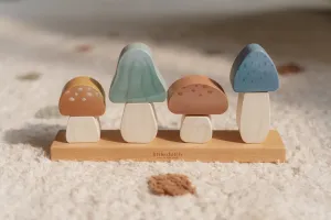 Little Dutch: Stacking Puzzle Mushrooms