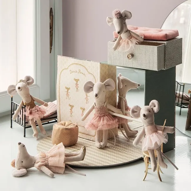 Maileg | Mouse Ballerina LIttle Sister Rose