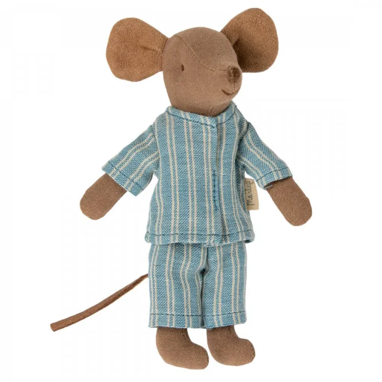 Maileg | Mouse Big Brother Brown in Matchbox