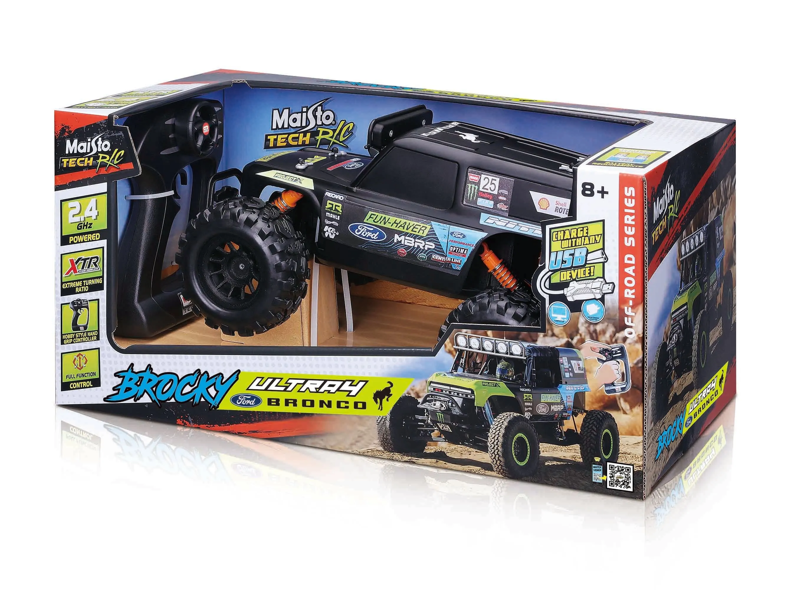 Maisto Tech Brocky Ultra4 Ford Bronco