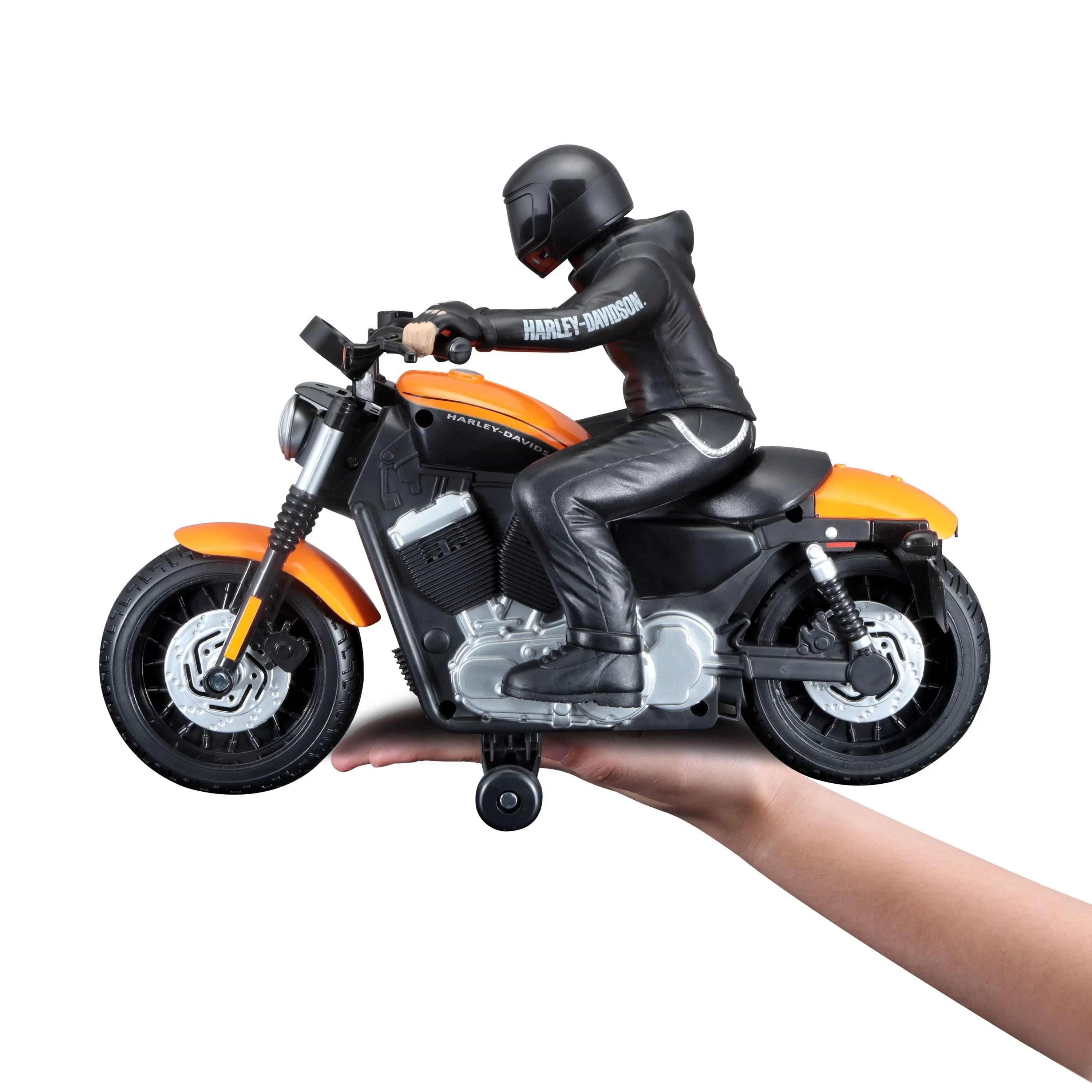 Maisto Tech R/C Harley Davidson Xl1200n Nightster Orange Remote Control Motorbike