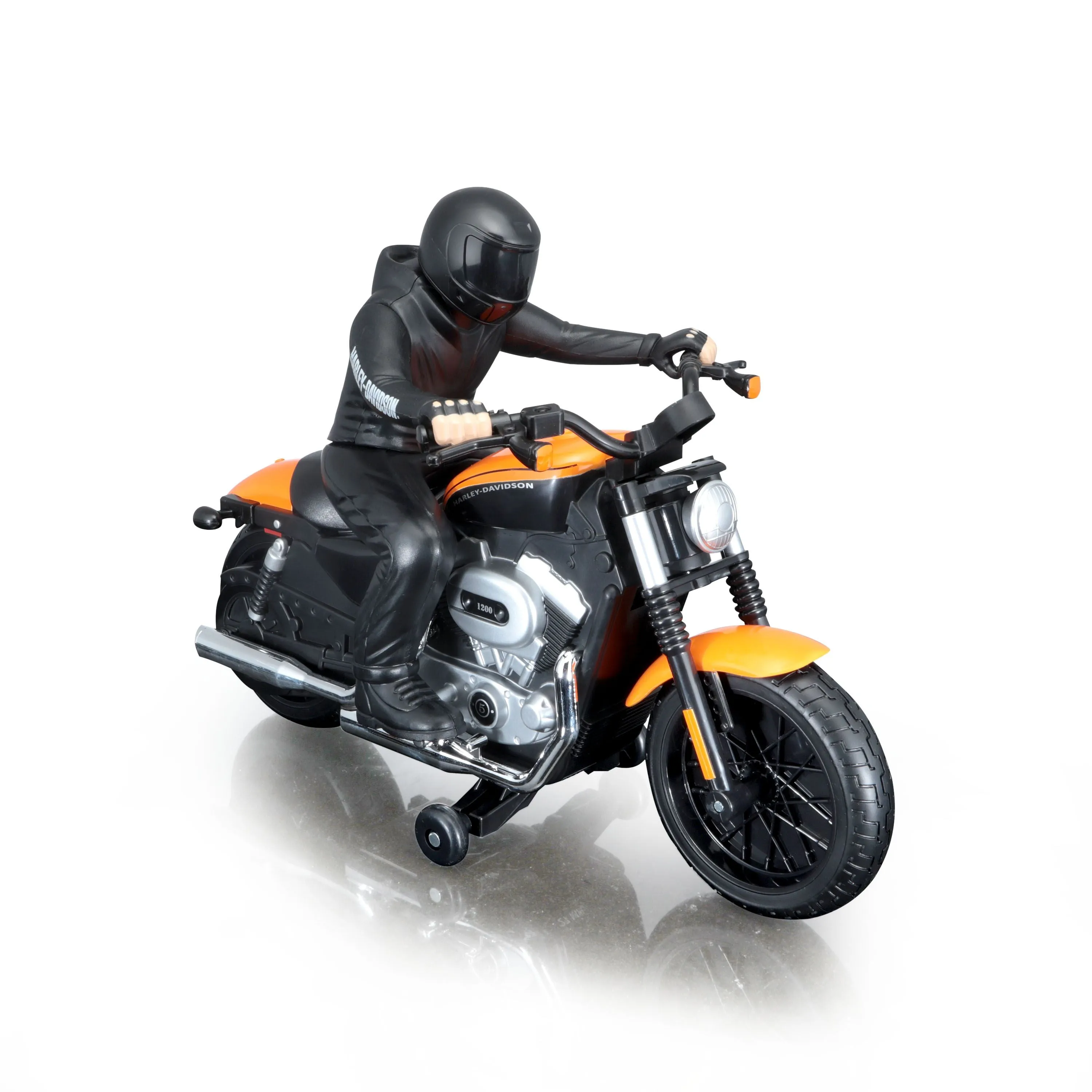 Maisto Tech R/C Harley Davidson Xl1200n Nightster Orange Remote Control Motorbike