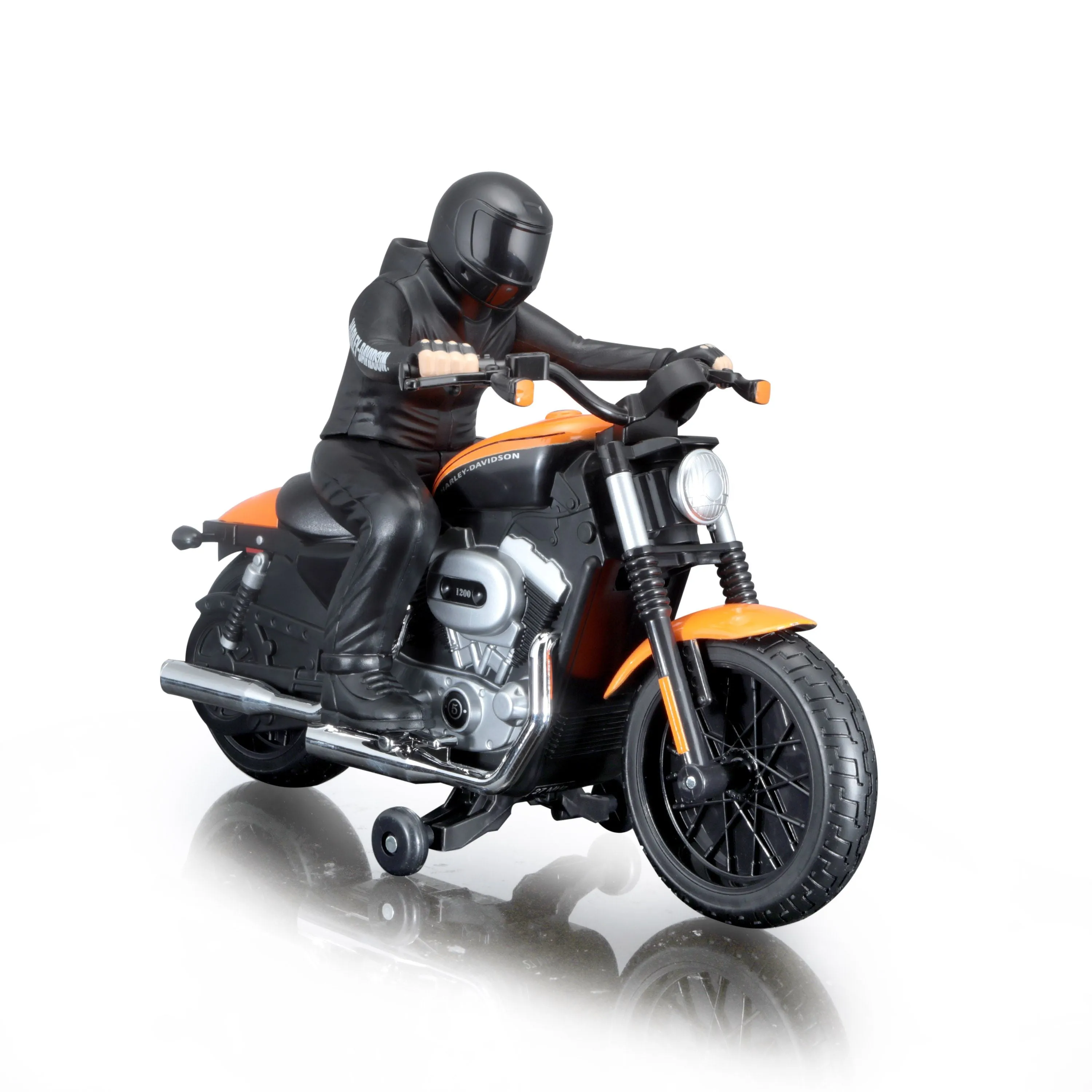 Maisto Tech R/C Harley Davidson Xl1200n Nightster Orange Remote Control Motorbike