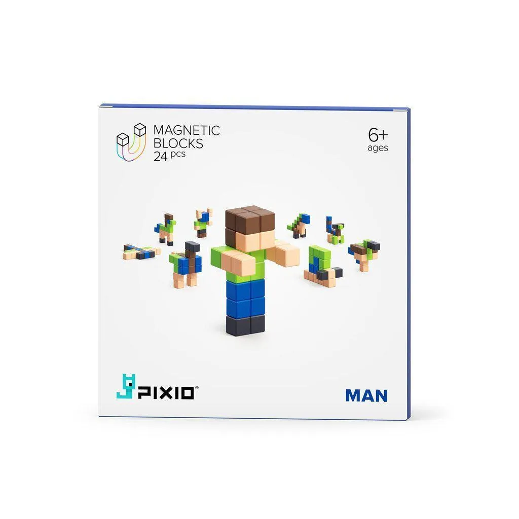 Man - 24 Blocks - Pixio
