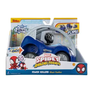 Marvel Spidey And His Amazing Friends Power Rollers Black Panther