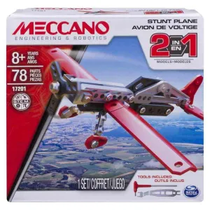 Meccano 2-In-1 Stunt Plane