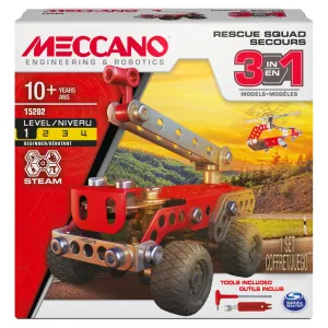 Meccano 3 Model Set Rescue Squad