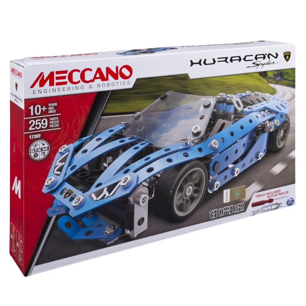 Meccano Licensed Sports Cars Huracan Spyder