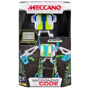 Meccano Programmable Micronoid Code Zapp