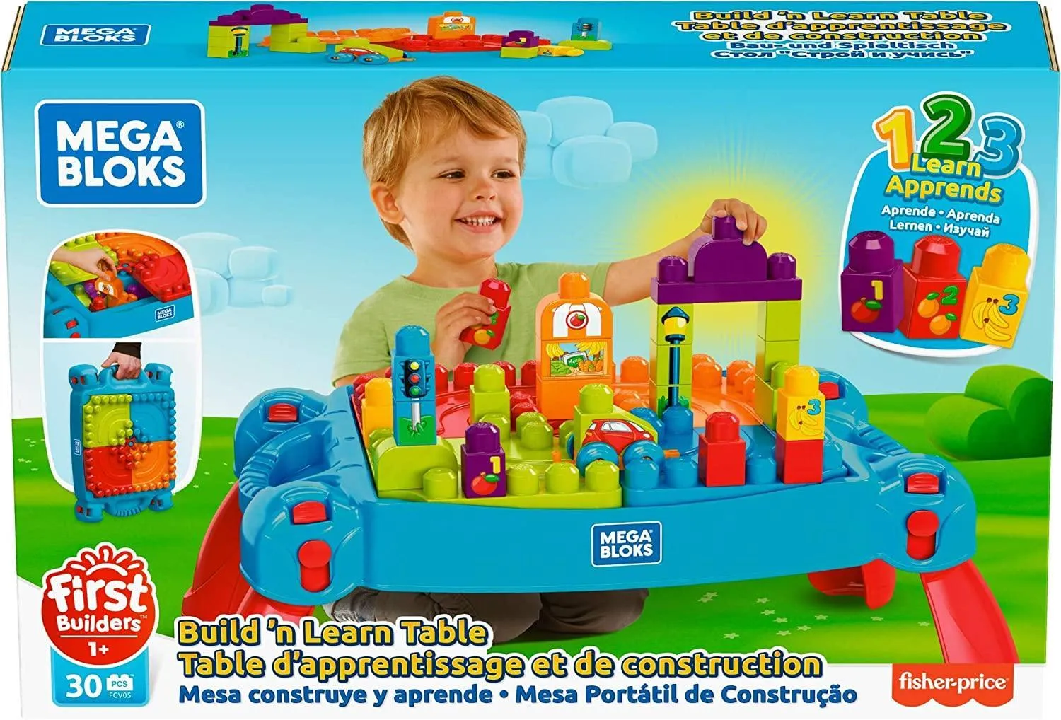 Mega Bloks Build & Learn Table Classic