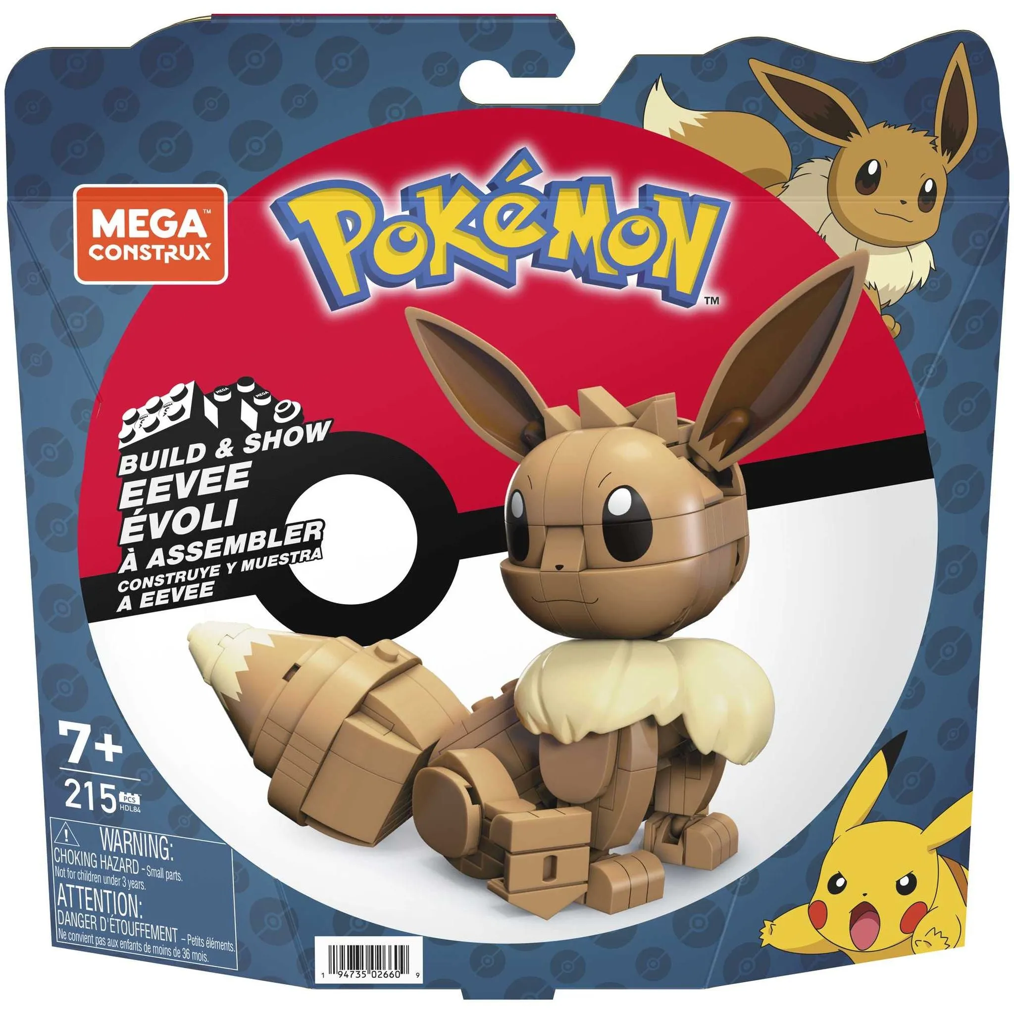 MEGA Construx Pokemon Build And Show Eevee