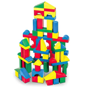 Melissa & Doug 10481 - 100 Piece Wood Blocks Set