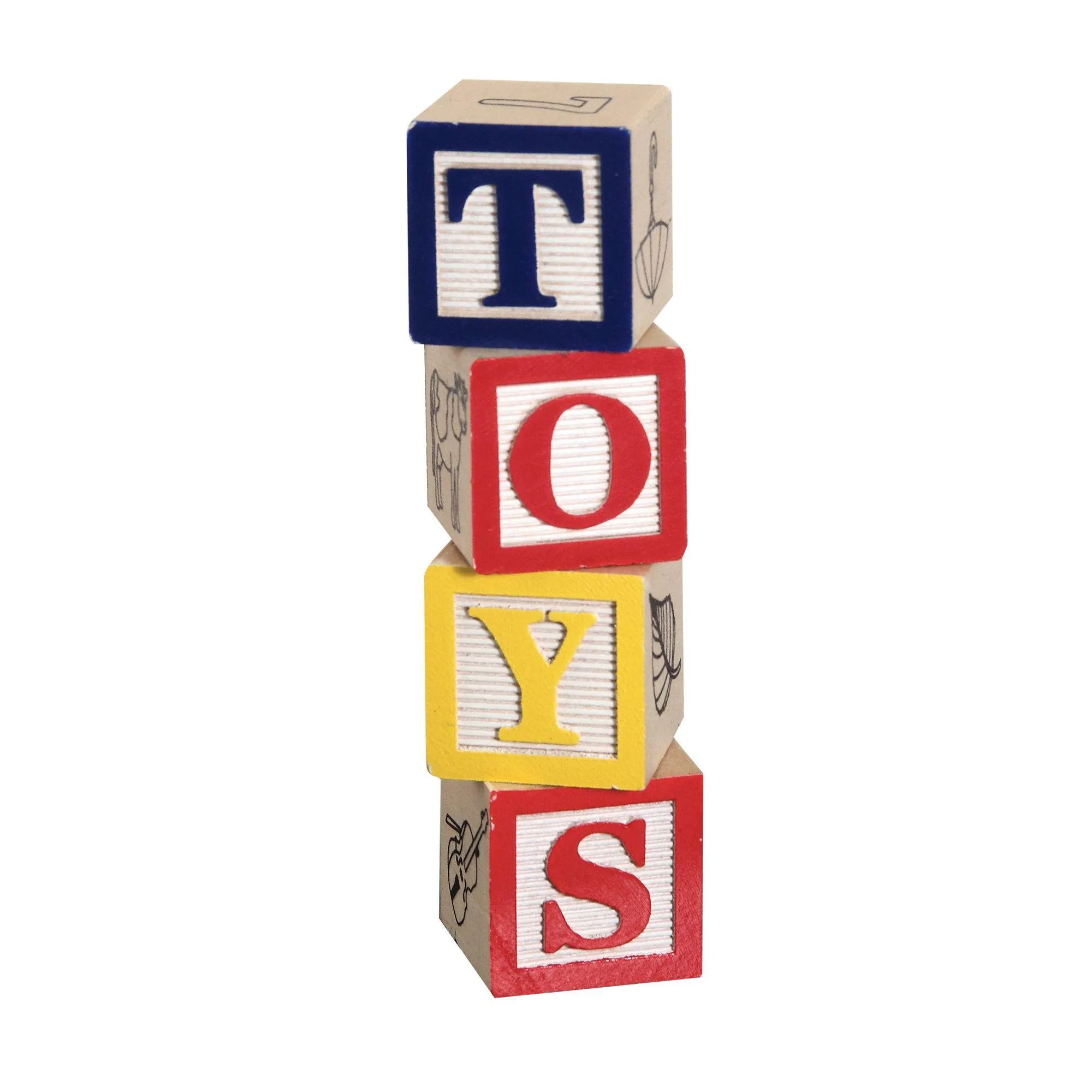 Melissa & Doug 11900 Wooden ABC/123 Blocks