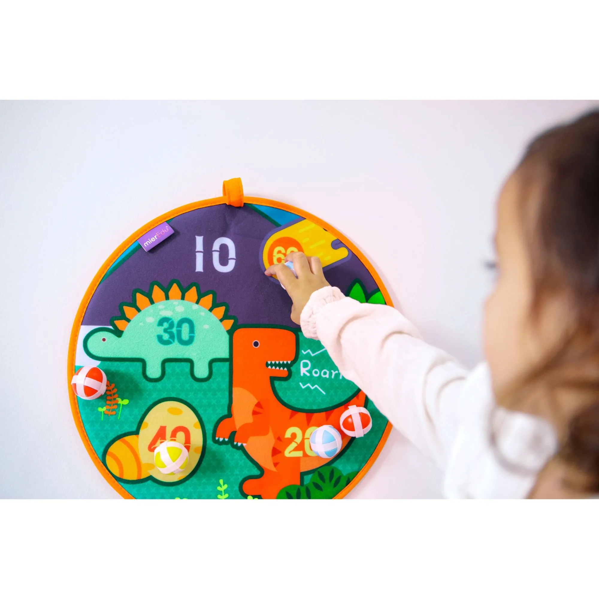 MierEdu Dartboard Game Dino World