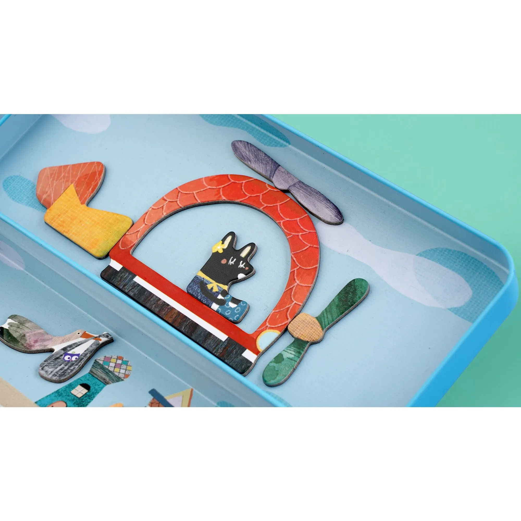 MierEdu Magnetic Puzzle Box Aircraft