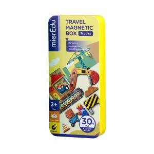 MierEdu Magnetic Puzzle Box Trucks