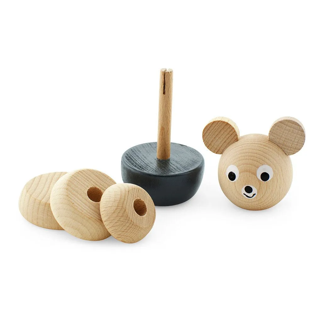Miva Vacov | Wooden Bear Stacking Puzzle | Bernard LAST ONE!