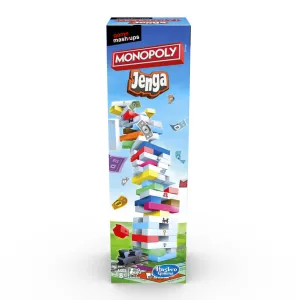 Monopoly Jenga Game Mash Up