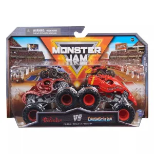 Monster Jam 1:64 2 Pack Octon8Er vs Crushstation