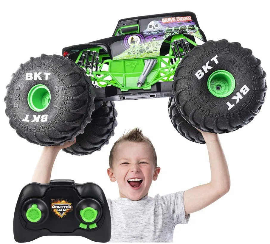 Monster Jam Remote Control MEGA Grave Digger