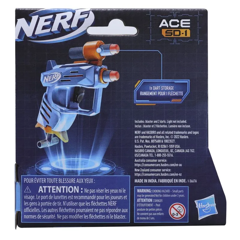 NERF Elite 2.0 Ace Sd-1 Dart Blaster Assorted Styles