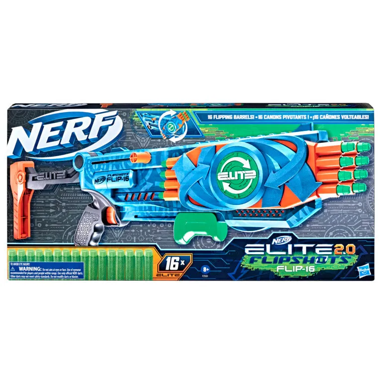 NERF Elite 2.0 Flipshots Flip-16 Dart Blaster