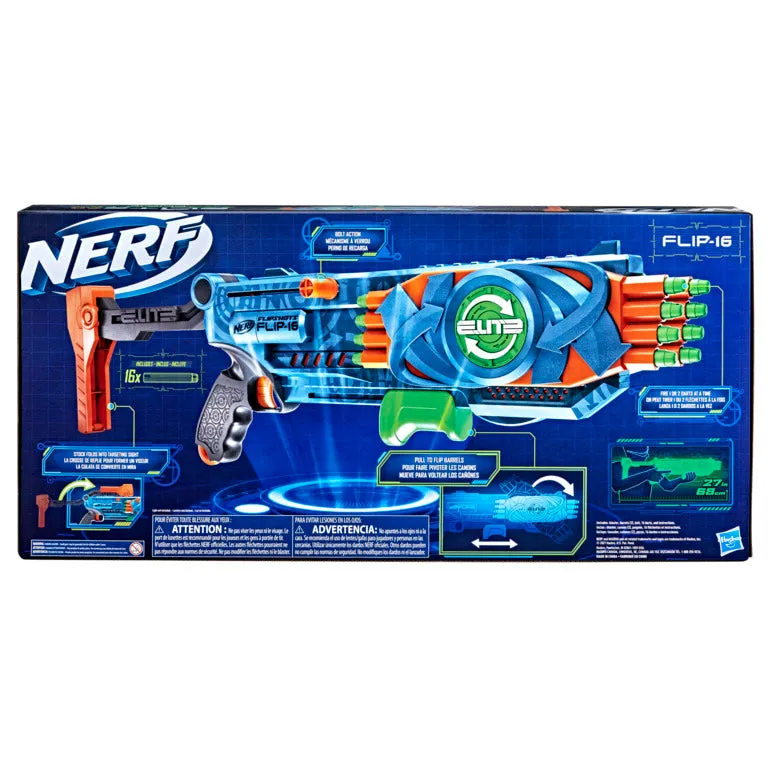 NERF Elite 2.0 Flipshots Flip-16 Dart Blaster