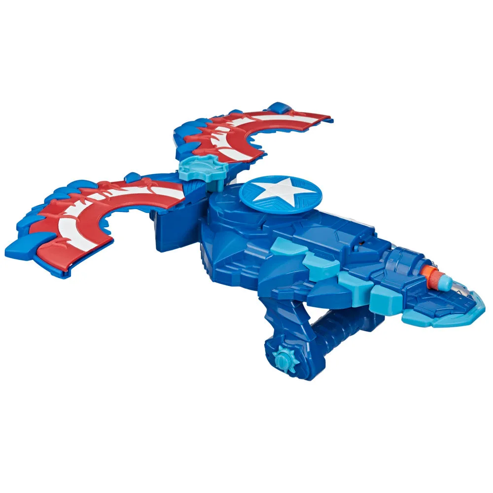 NERF Mech Strike Monster Hunter Captain America