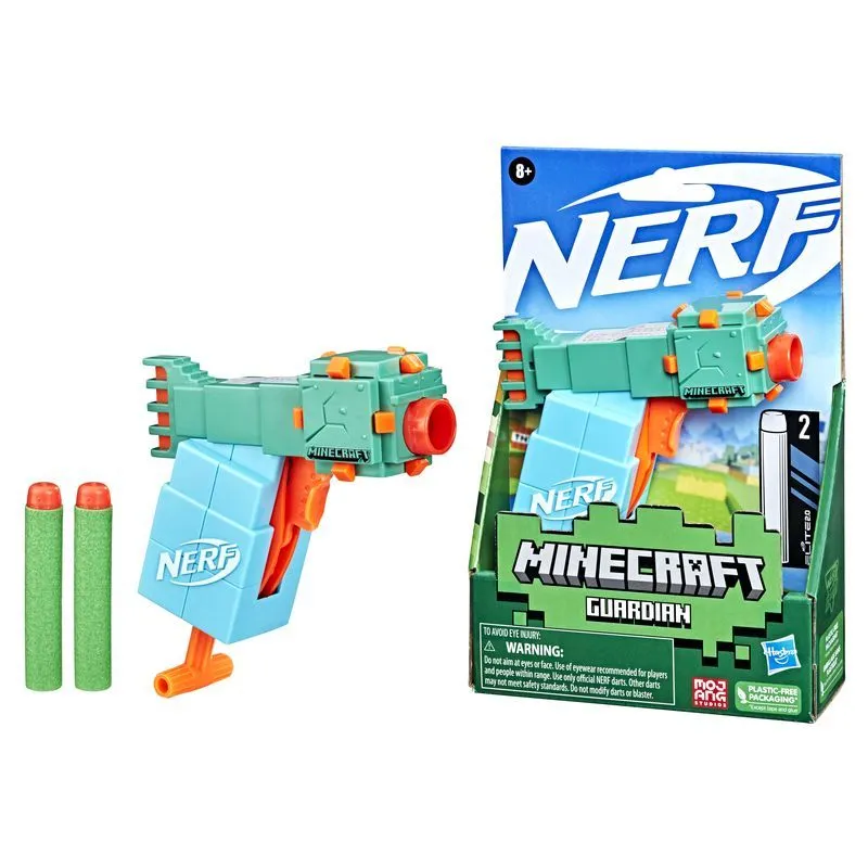 NERF Microshots Minecraft Guardian