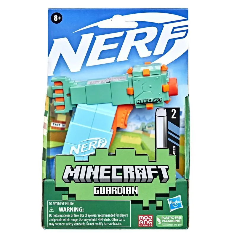 NERF Microshots Minecraft Guardian