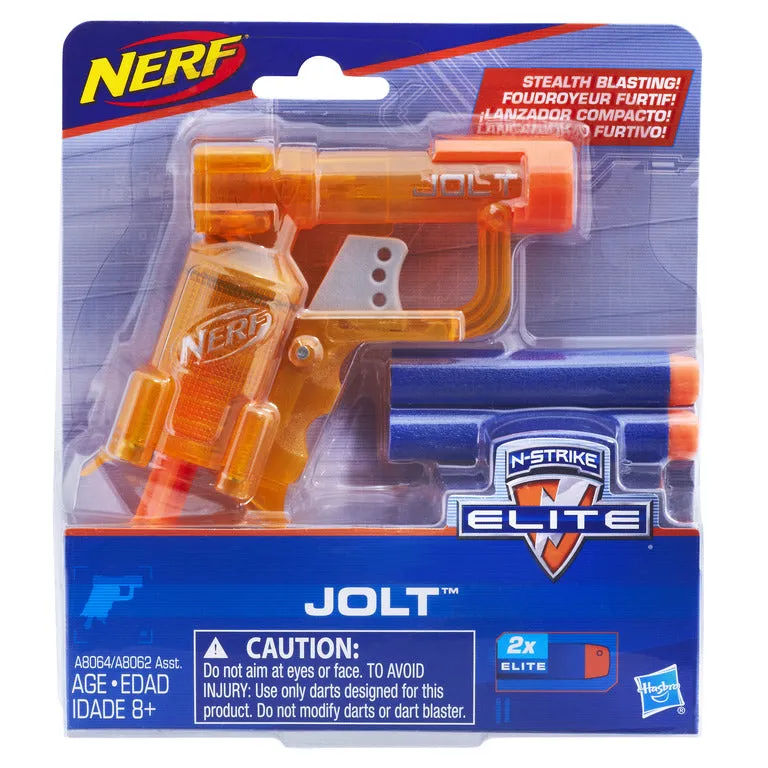 NERF N-Strike Elite Jolt Orange Dart Blaster