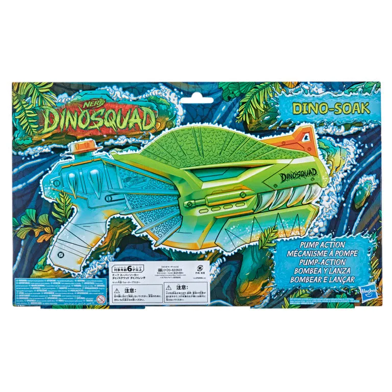NERF Super Soaker Dino Squad Dino-Soak Water Blaster