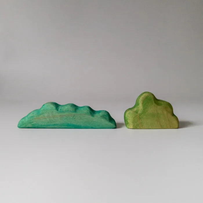 NOM Handcrafted | Bunny Burrow with Bushes