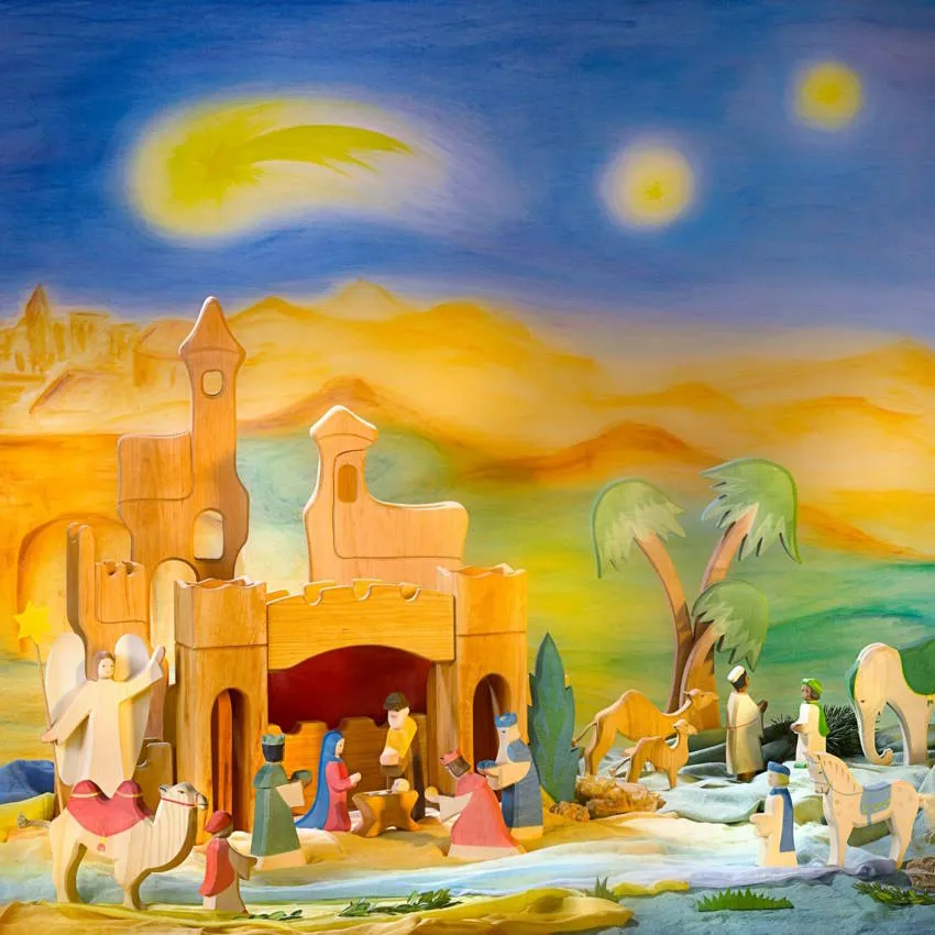 Ostheimer | People | Angel with Star 2 Pieces