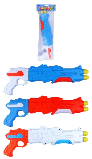 Outdoor Water Splash Gun Space Pump 40cm - 3 Colours Assorted