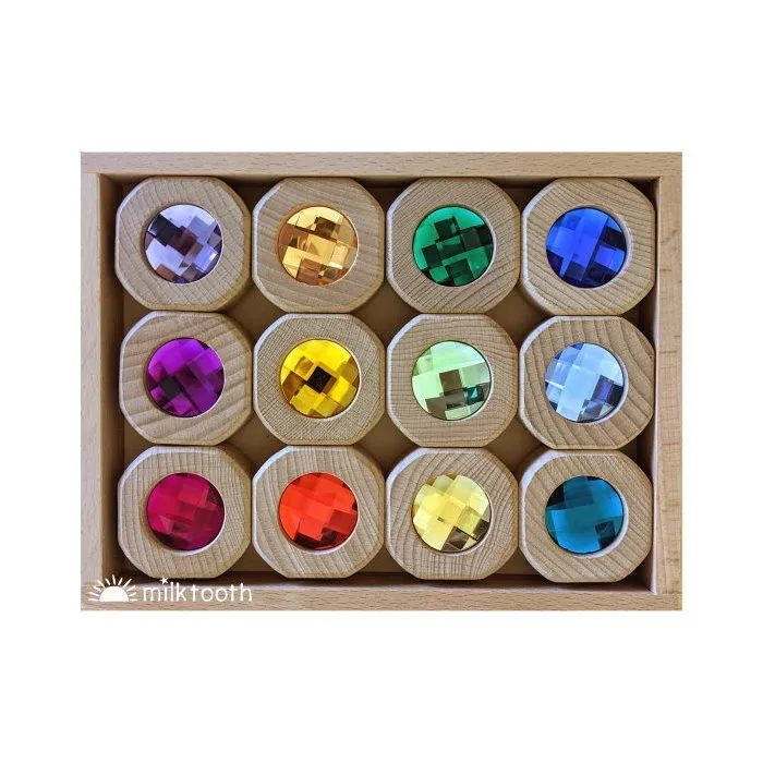 Papoose | Bitcoins | 12 Gem Blocks Goethe in Tray