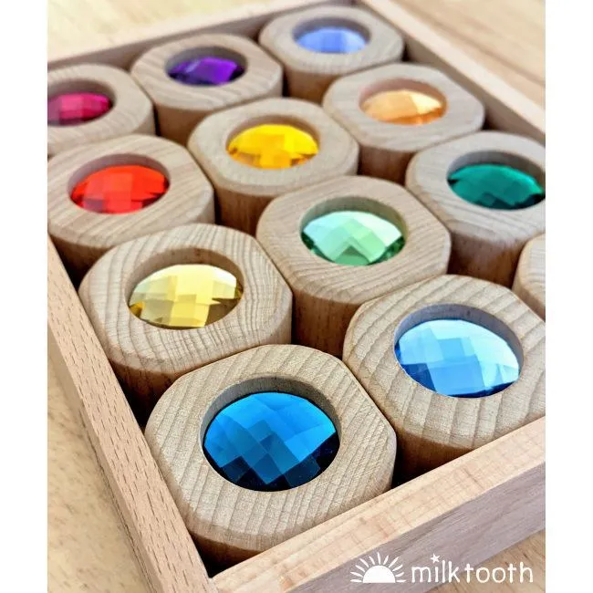 Papoose | Bitcoins | 12 Gem Blocks Goethe in Tray