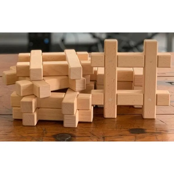 Papoose | Wooden Hashtags 4 Pieces