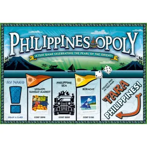 Philippines-Opoly: Country Adventure Board Game by Late For The Sky