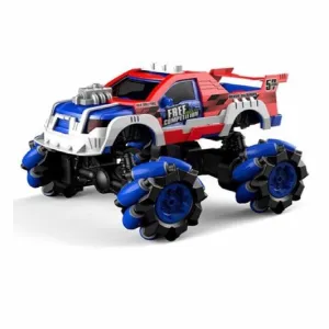 Pioneer 1:14 Remote Control Off Road Racing Truck Blue/Red