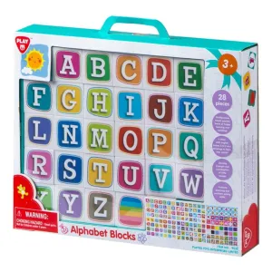 Playgo Toys Ent. Ltd. 28Pc Alphabet Blocks