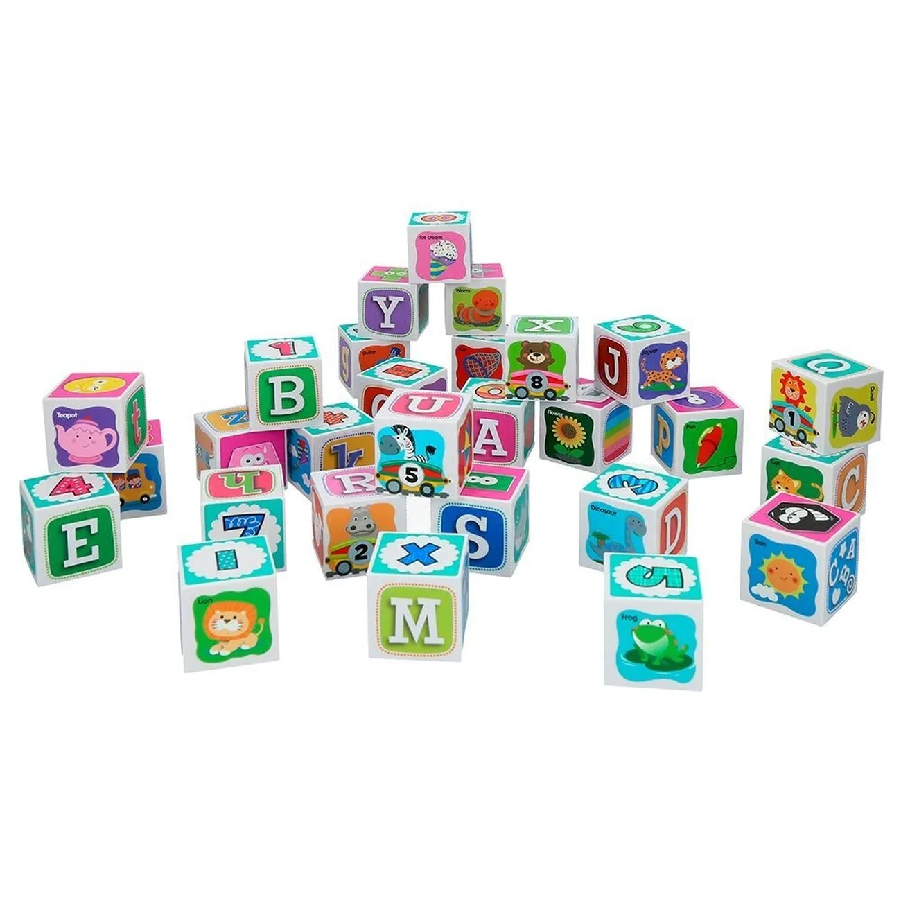 Playgo Toys Ent. Ltd. 28Pc Alphabet Blocks