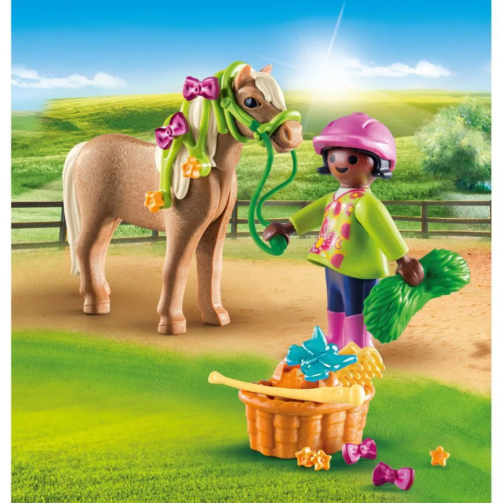 Playmobil 70060 Special Plus Girl With Pony