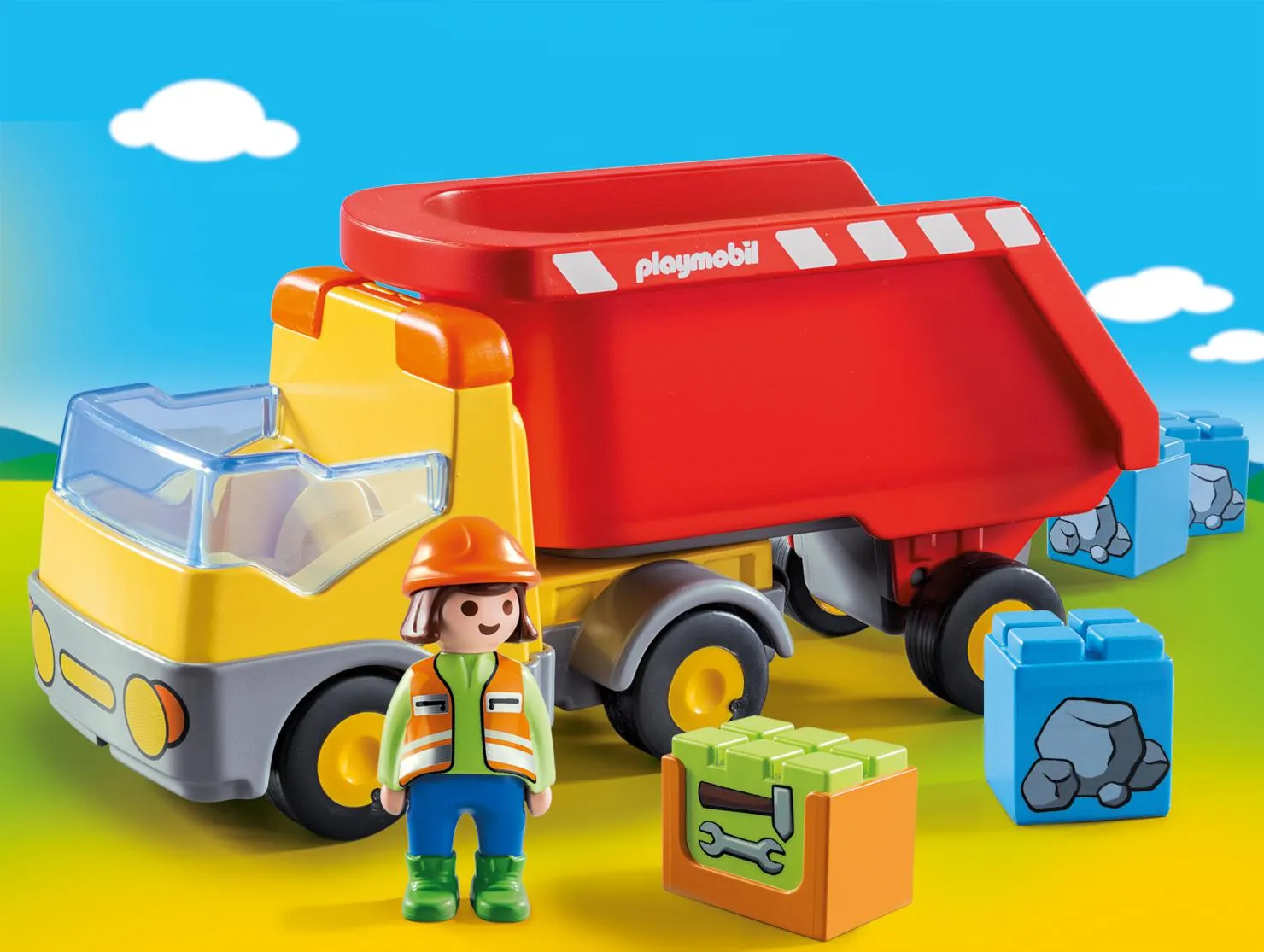 Playmobil 70126 Playmobil 1-2-3 Dump Truck