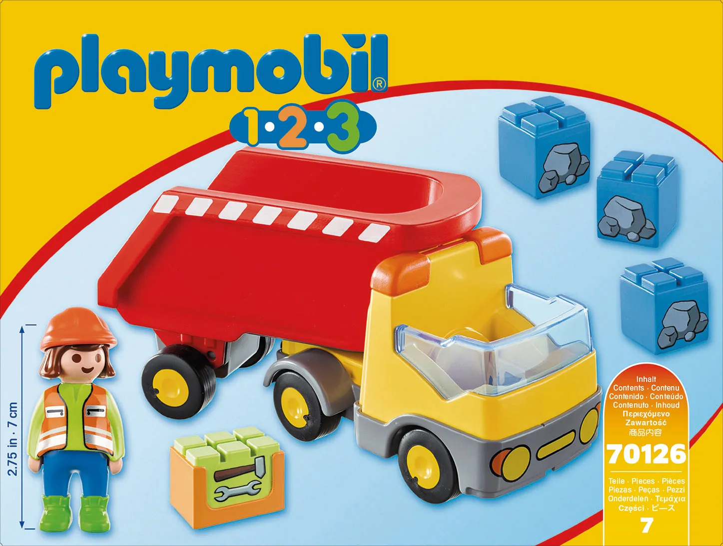 Playmobil 70126 Playmobil 1-2-3 Dump Truck