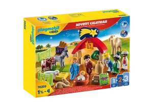 Playmobil 70259 1-2-3 Christmas Manger Advent Calendar